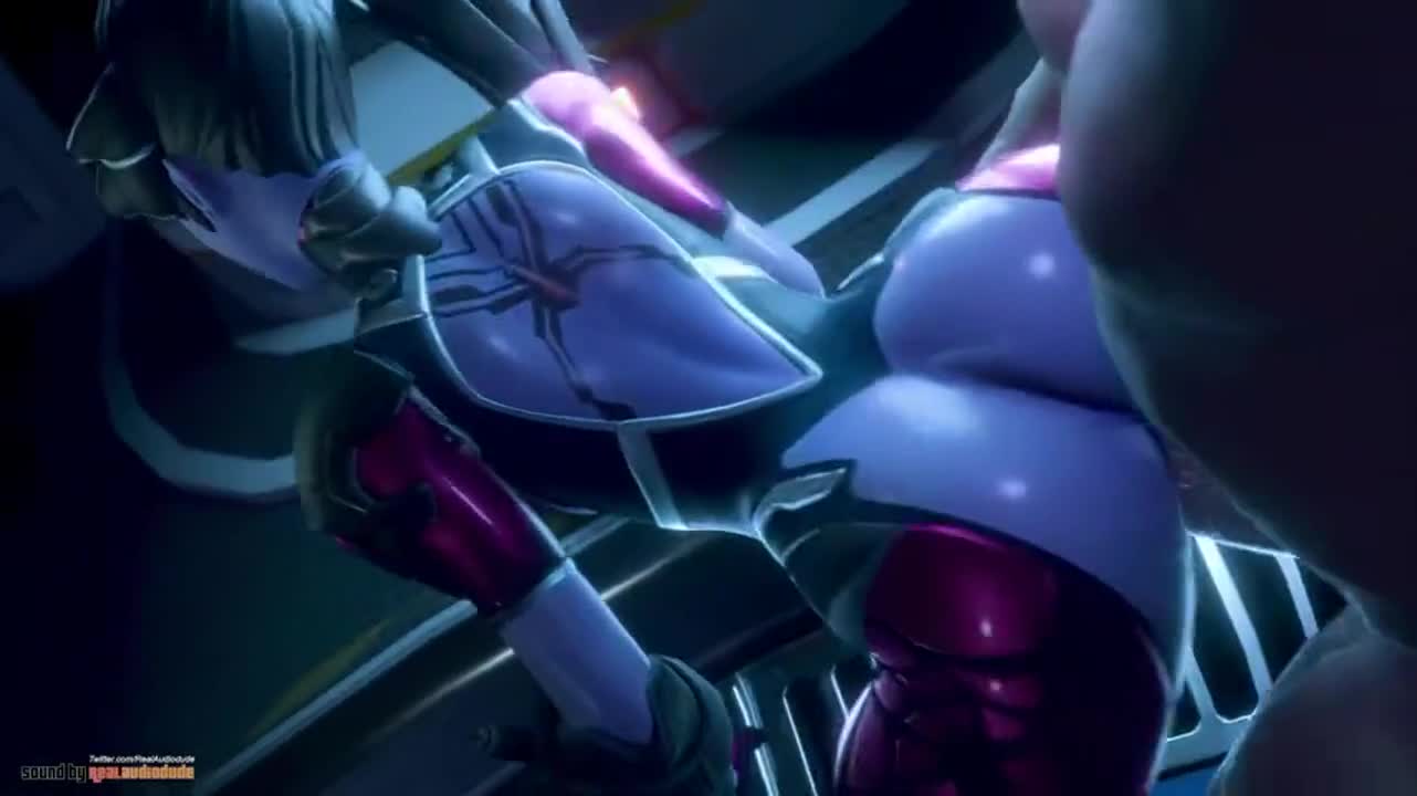 Widowmaker Hard Doggy (Nagoonimation, Audiodude) [Overwatch] - free porn video