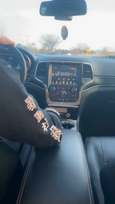 I think my uber will get stopped for distracted driving - free porn video
