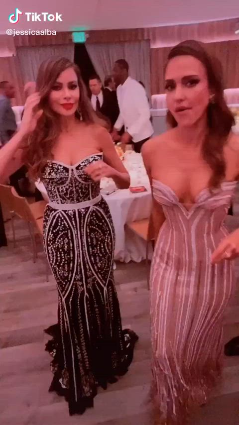 Sofia Vergara & Jessica Alba - free porn video