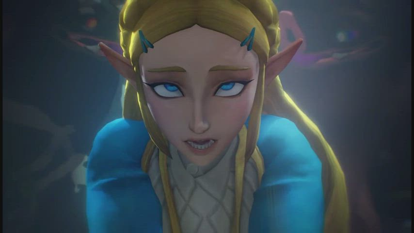 3D Zelda Fantasy Freeuse Monster Cock slut Porn GIF by Mr.Plutonium - free porn video