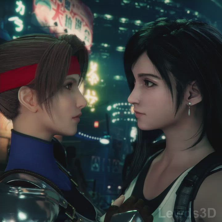 Tifa x Jessie (Lewds3D) [Final Fantasy VIIR] - free porn video