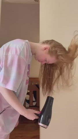 You can brush my hair, breed me everywhere 💦👩🏻‍🦰 - free porn video