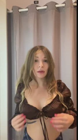 my pussy is as soft and cute as my tits - free porn video