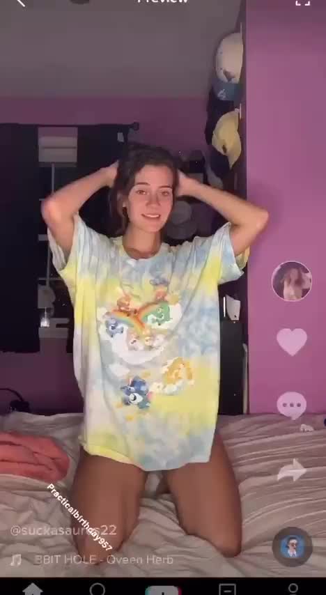 How about you bend me over like this and dump that big load! - free porn video