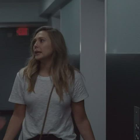 Elizabeth olsen + seat belt effect = pure pleasure - free porn video