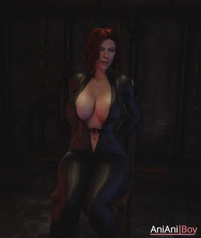 Black Widow's detention (AniAniBoy) [Marvel] - free porn video