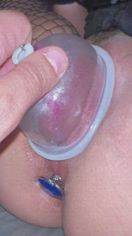 Pumped, plugged and wet - free porn video