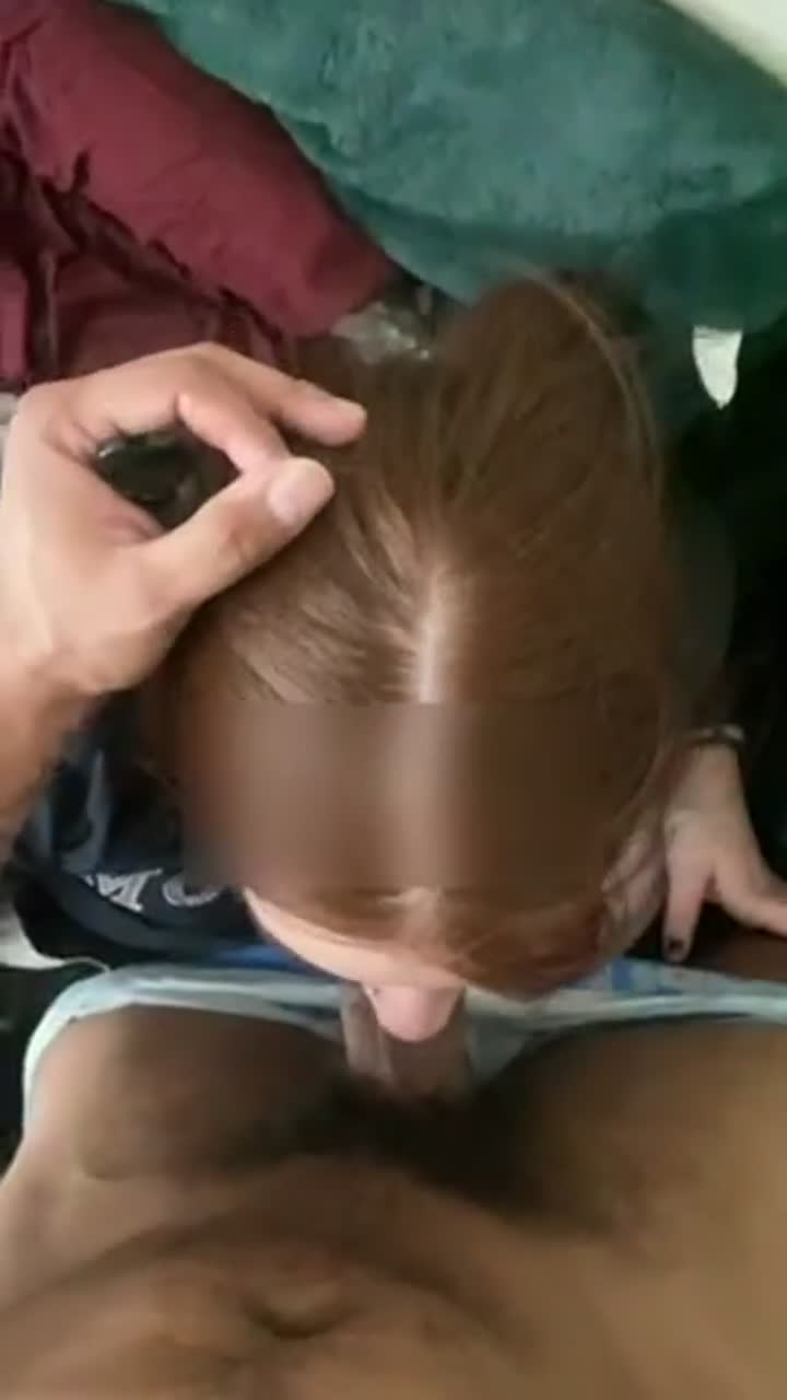 A blowjob a day keeps Daddy happy 🤤 - free porn video