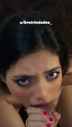 I just love daddy's huge cock in my mouth! (Link in comments) - free porn video