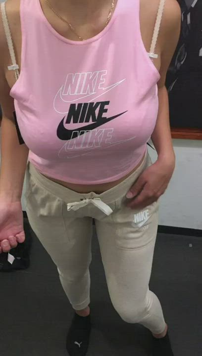 Would u fuck me in Nike Store? (20). - free porn video