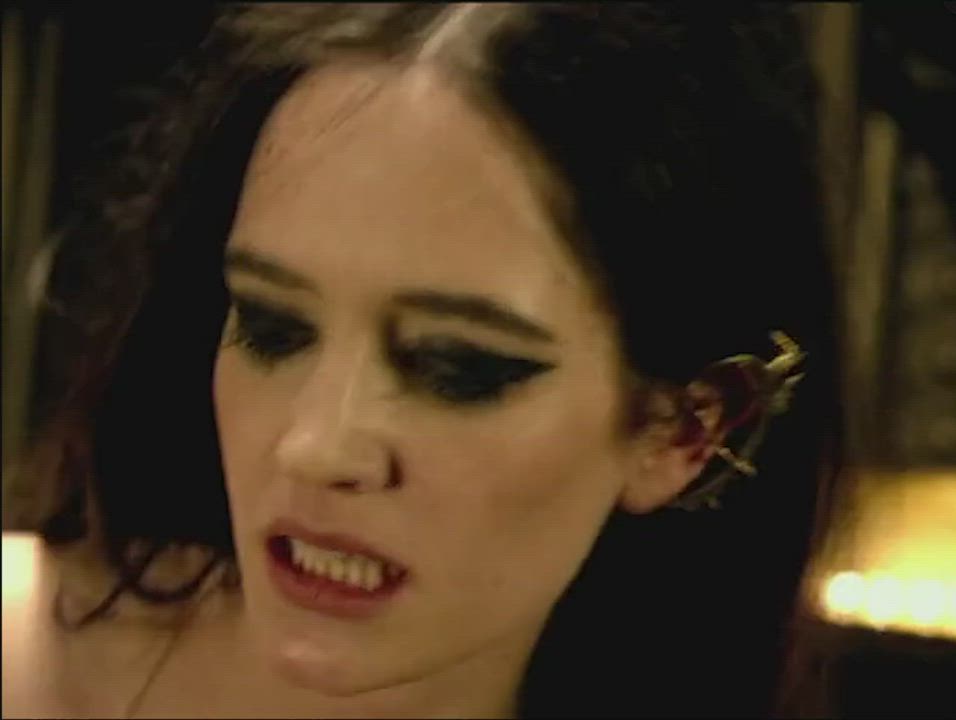 Eva Green 😍Riding the finest milf in the world 🔥look at her boobs and pink nipples damn she is so hot and dominant - free porn video
