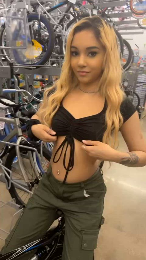 I can ride a dick better than I ride a bike - free porn video