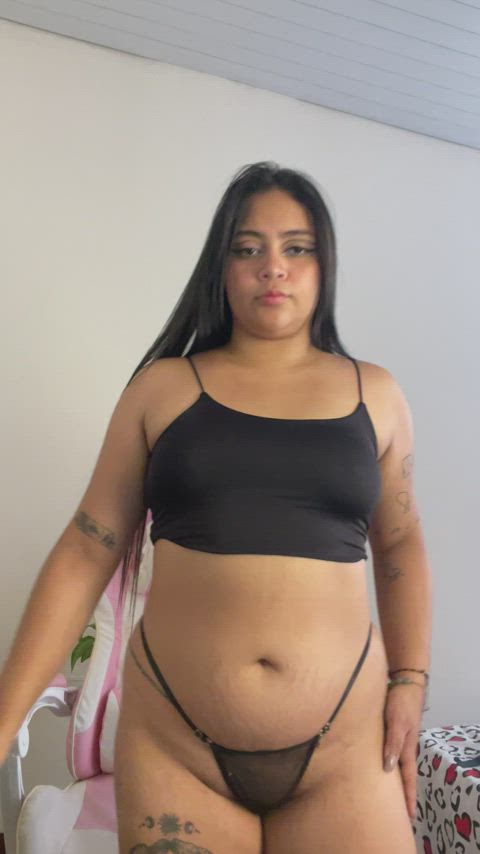 Some tatts, no piercings, latina, 18 and small boobs! Do you think I’m still fuckable? - free porn video