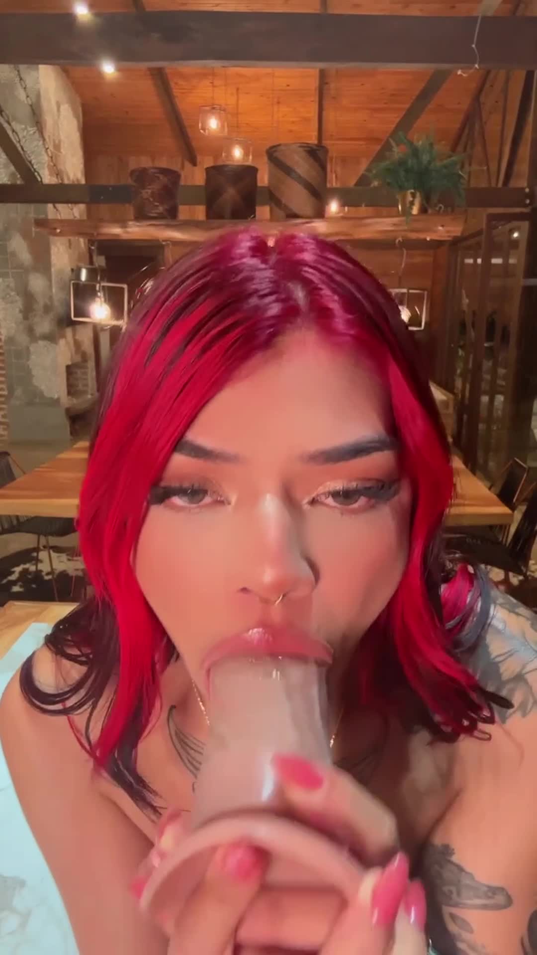 Do you think this whore deserves your big piece of meat - free porn video