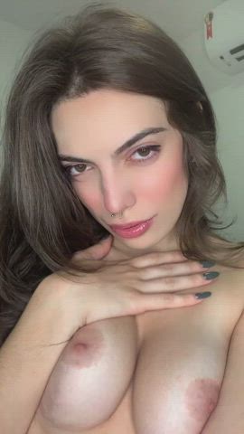I can always look better with your man juice sprayed all over me - free porn video