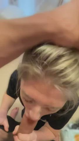 Swallow, Sucking, & Kissing on her bf 🥵 - free porn video