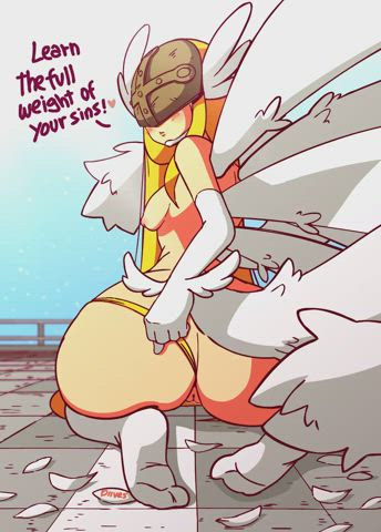Angewomon (Diives) [Digimon] - free porn video