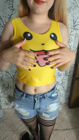 Oh this Pikachu seems very happy :3 - free porn video