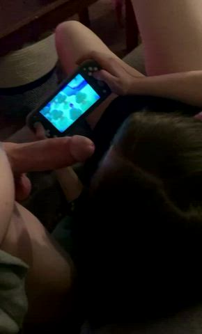 I just wanted to play my game 😪 - free porn video