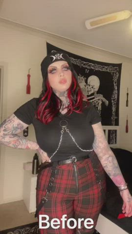 Who doesn't love a goth bimbo - free porn video