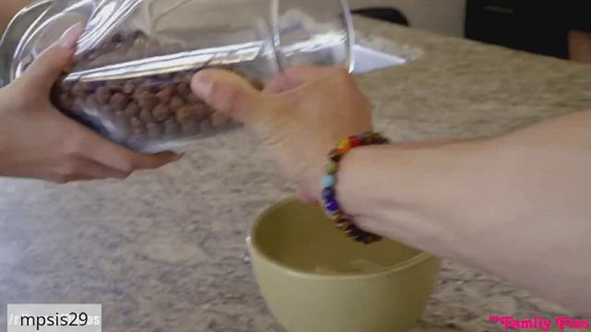 Sister's breakfast ! - free porn video