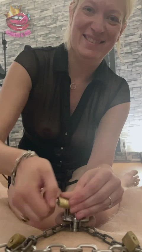 Unlocked, edged, ruined, denied with lidocaine numbing - free porn video
