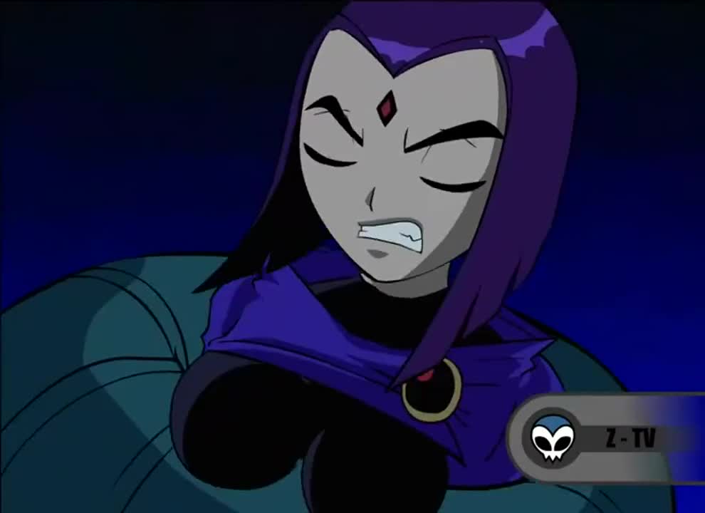 Raven gets creampied (Zone) [Teen Titans] - free porn video