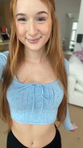 I am an 18yo Redhead, smash? - free porn video