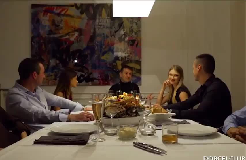 Finishing Everyone At The Table - free porn video
