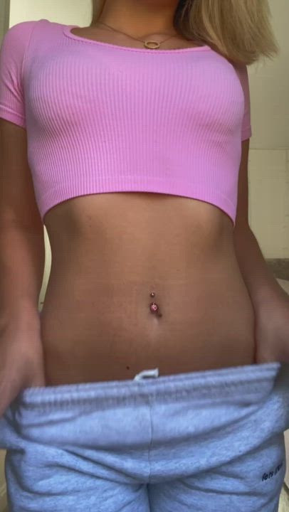 Only you guys get to see what’s under my trousers - free porn video