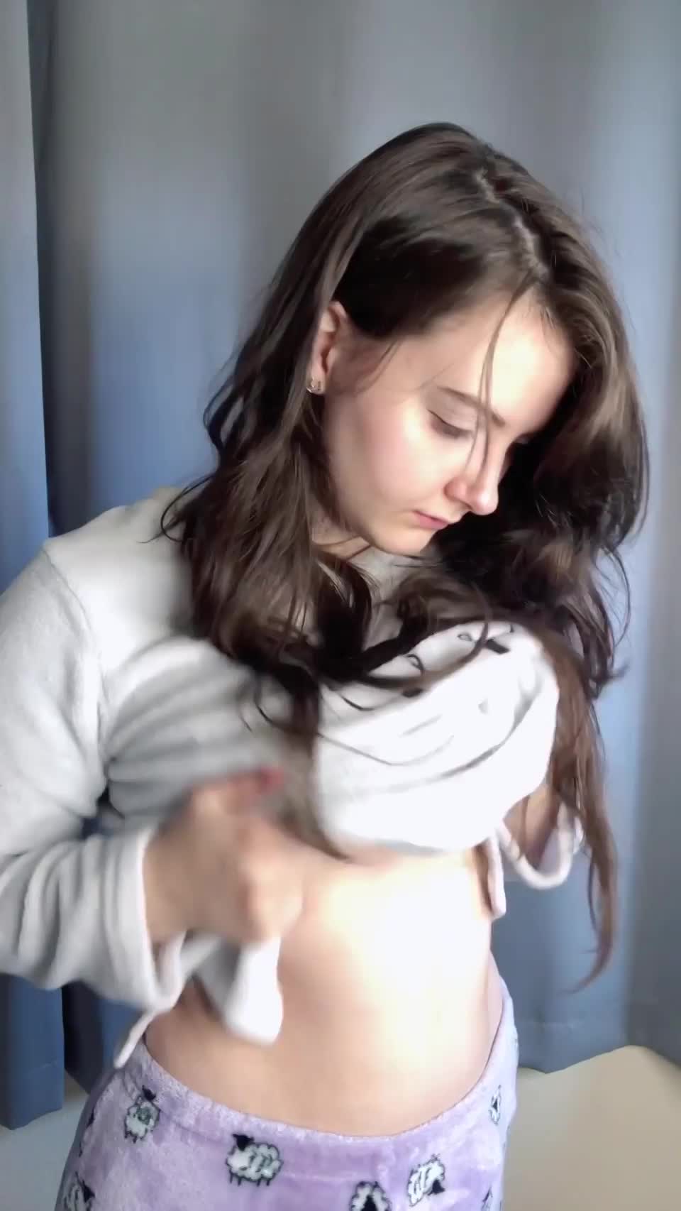 Feeling a little shy - free porn video