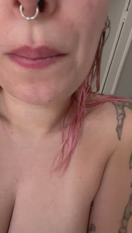 I hope you have a big load that can cover my boobs and mouth - free porn video