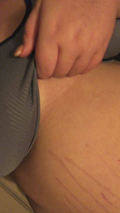 BBW Pierced Titty Drop - free porn video