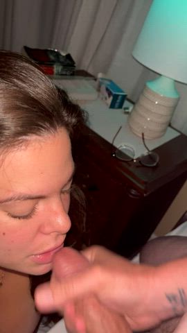 She didn’t swallow but it was a good shot - free porn video