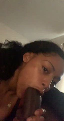 she almost died sucking my big dick - free porn video