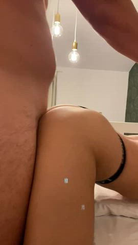 getting my hair pulled and my ass slapped, that how I need it - free porn video