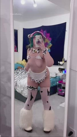 i’ve got the perfect little body for breeding over and over <3 - free porn video