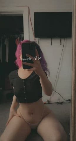 Would you ever fuck a slim thicc goth slut like me? - free porn video