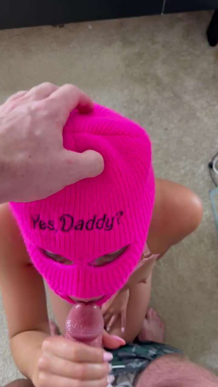 Is this sloppy enough for you daddy?🫢 - free porn video