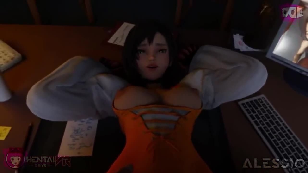 Garnet Table Fuck (HentaiVR / Alessio) [Final Fantasy 9] - free porn video