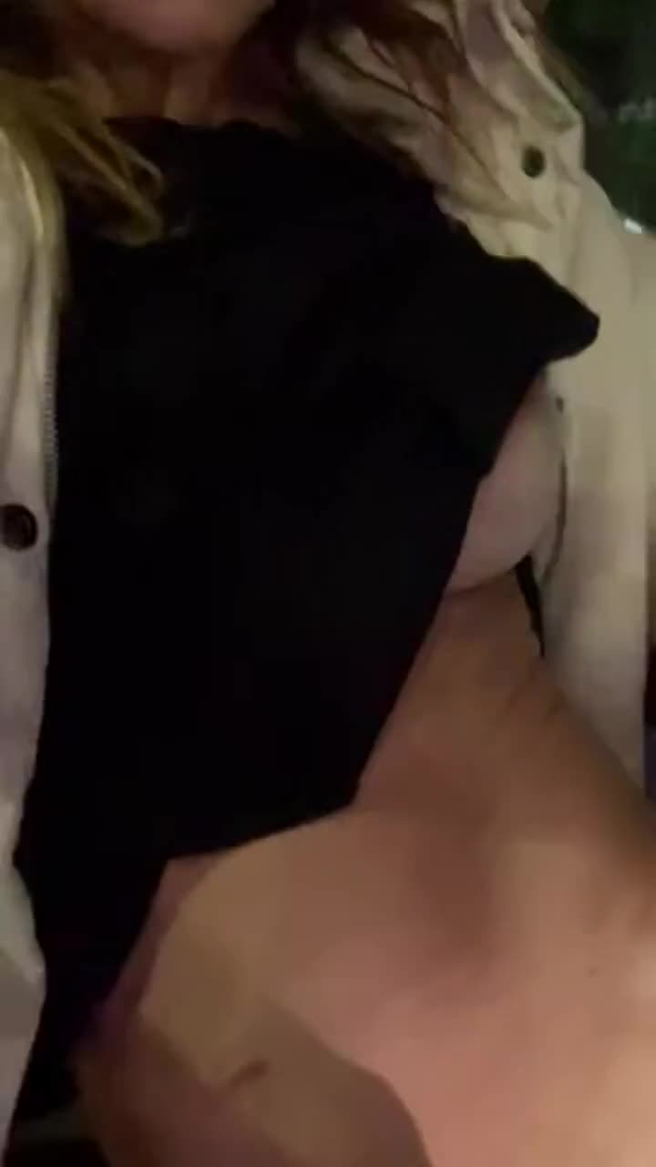Waiting for my kids in the parking lot. Getting antsy. [GIF] - free porn video