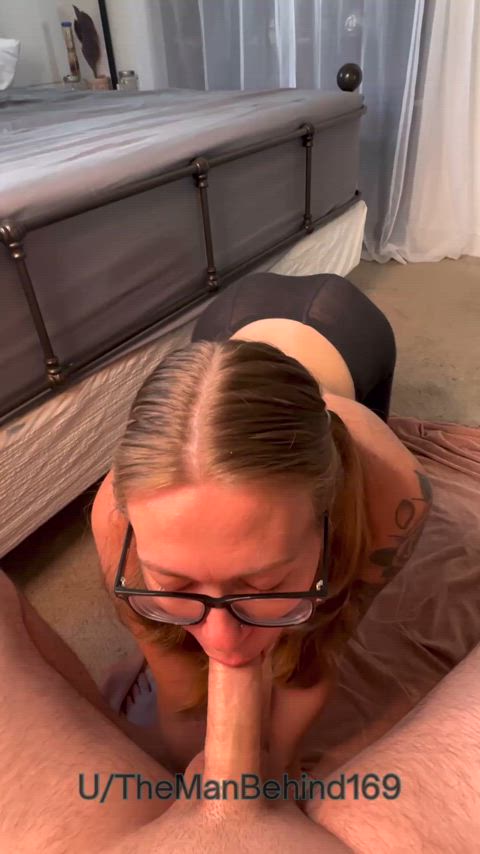 Straight to the base with a wiggle - free porn video