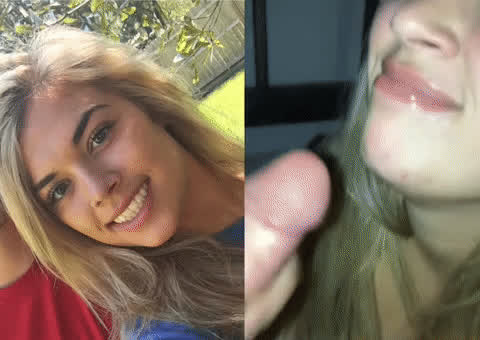 The smile after she gets the load - free porn video