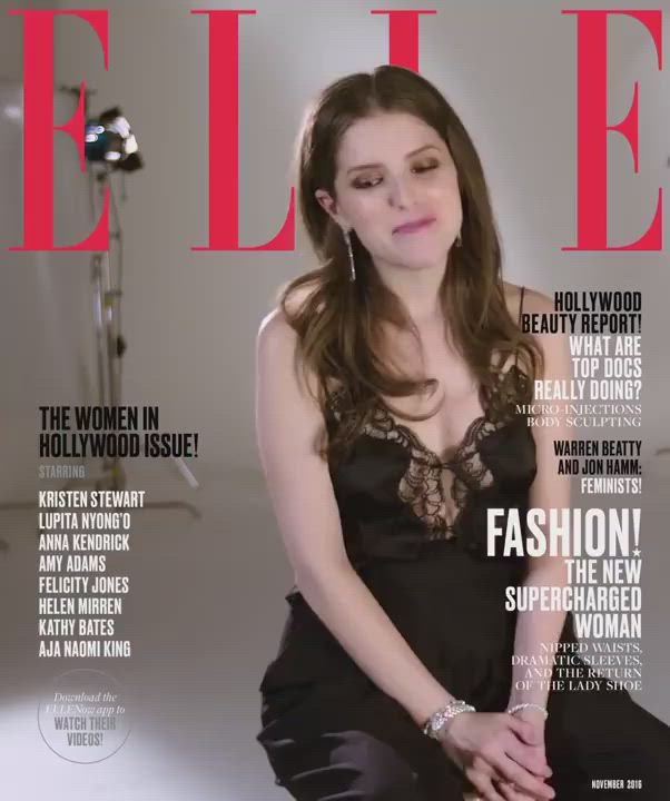 Anna Kendrick is such a little tease - free porn video