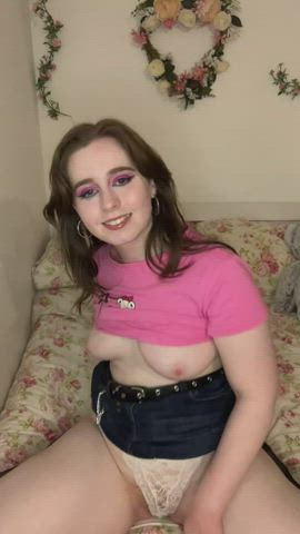 i have a cute ginger bush <3 - free porn video