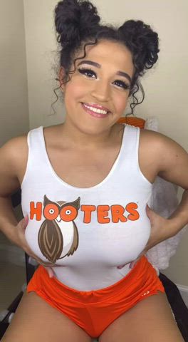 Do my hooters make you happy? - free porn video