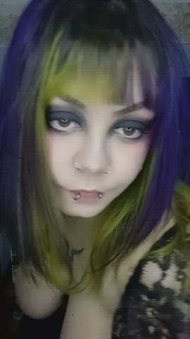 big goth tiddies for you - free porn video