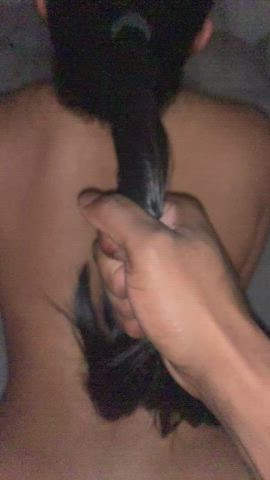 Imagine watching your gf’s orgasm face as I rail her from behind. - free porn video