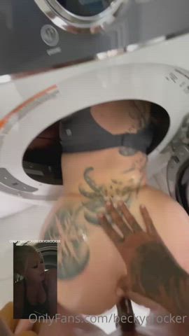 Stuck in the Washer - free porn video