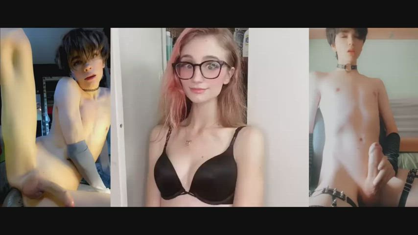 What happens if your goonbud sends you this video? Would you accept your rightful place as a dick-loving cumslut goon sleeve? - free porn video